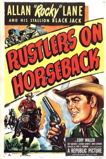  Rustlers on Horseback Poster