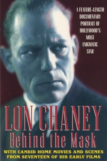  Lon Chaney: Behind the Mask Poster