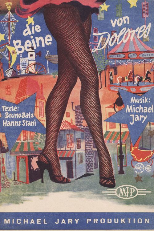 Die Beine von Dolores Poster