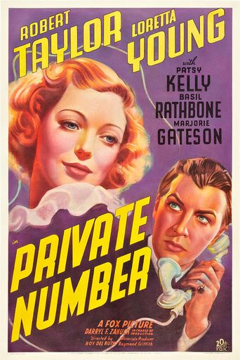  Private Number Poster