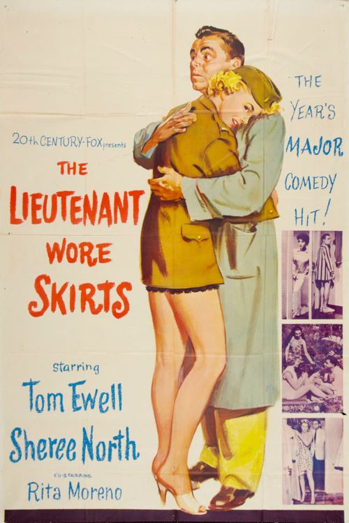 The Lieutenant Wore Skirts Poster
