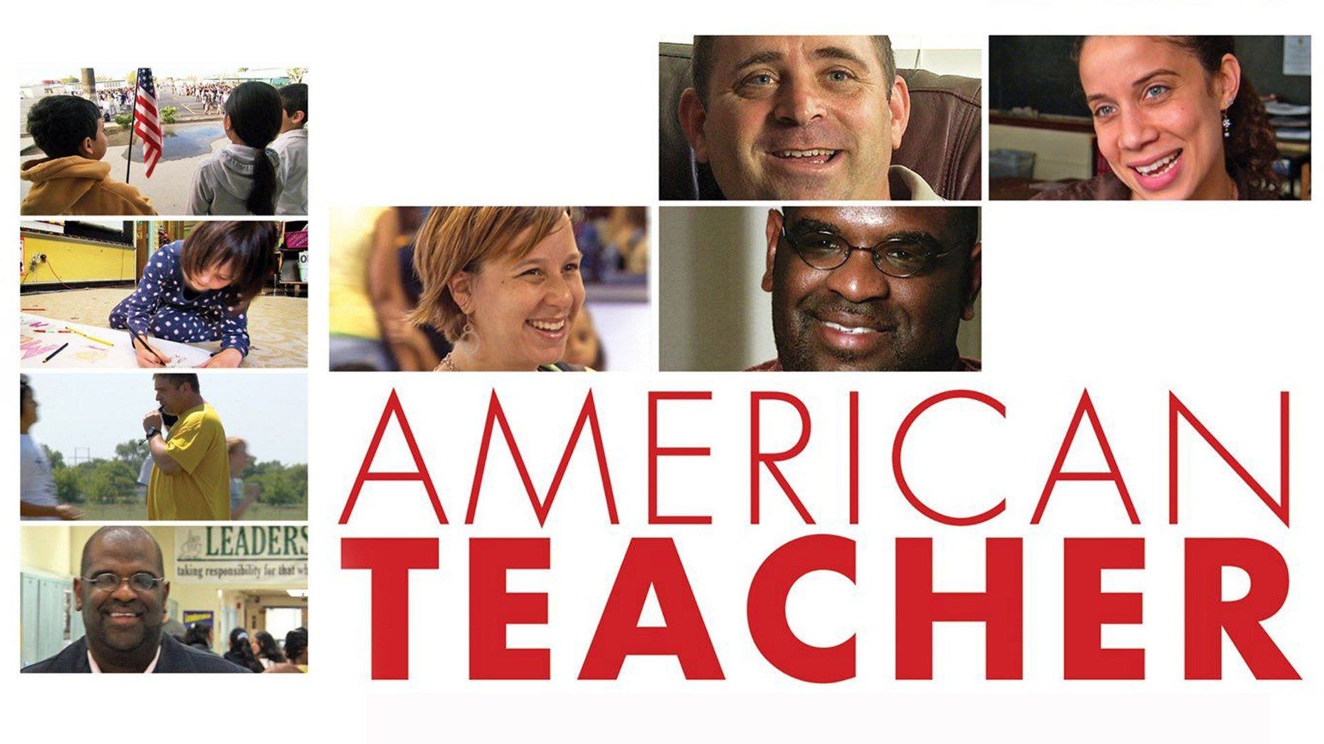 American Teacher Backdrop