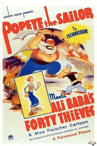  Popeye the Sailor Meets Ali Baba's Forty Thieves Poster