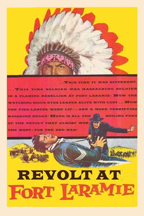 Revolt at Fort Laramie Poster