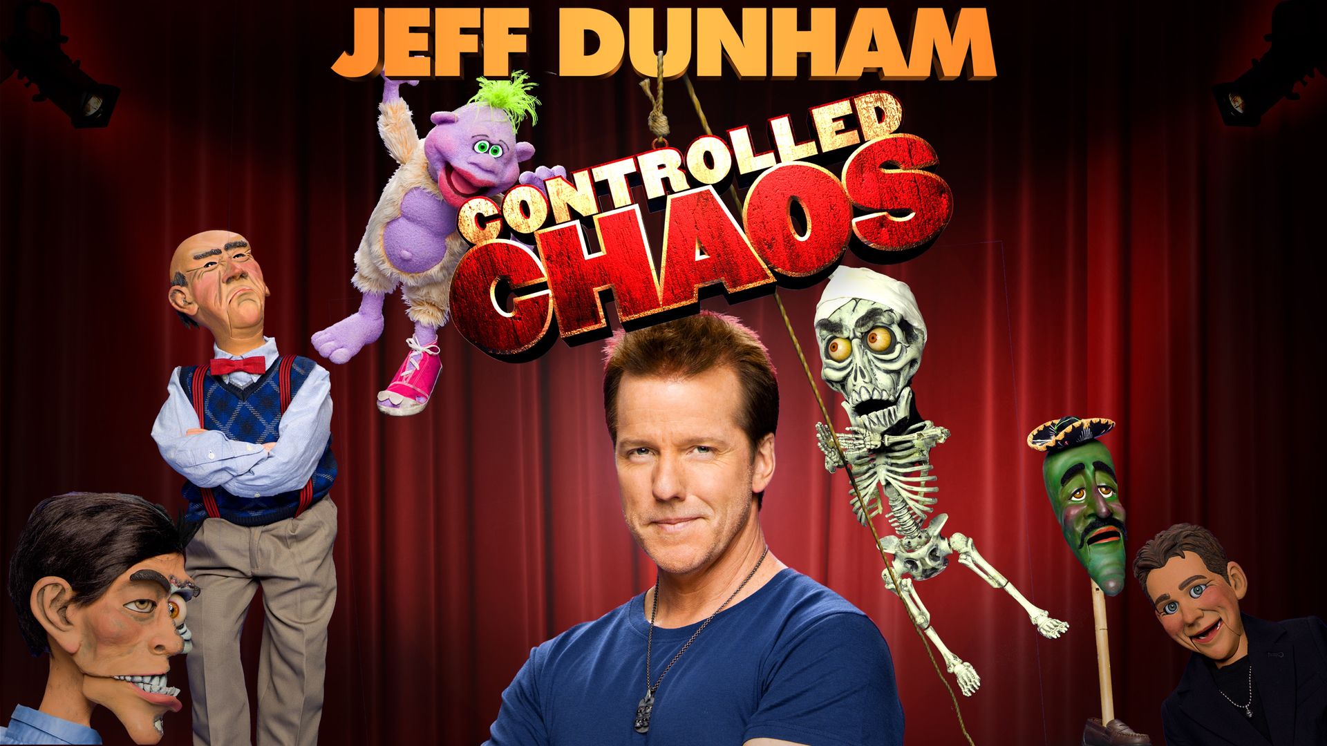 Jeff Dunham: Controlled Chaos Backdrop