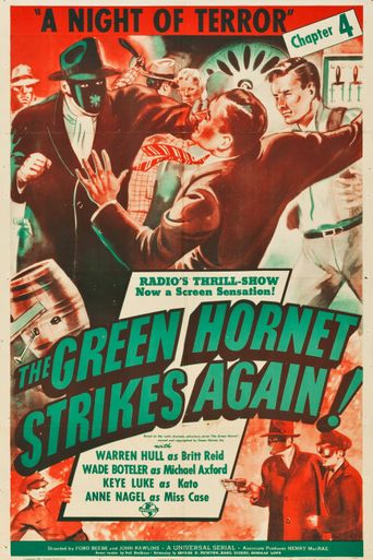  The Green Hornet Strikes Again! Poster