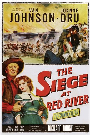  The Siege at Red River Poster