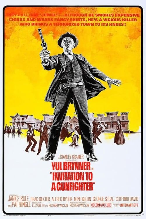Invitation to a Gunfighter Poster
