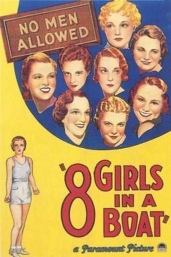  Eight Girls in a Boat Poster