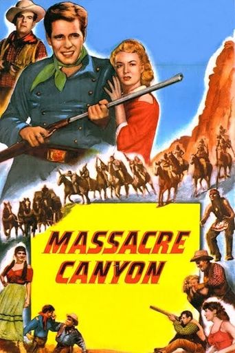  Massacre Canyon Poster