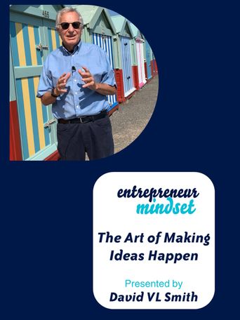  Entrepreneur Mindset the Art of Making Ideas Happen Poster