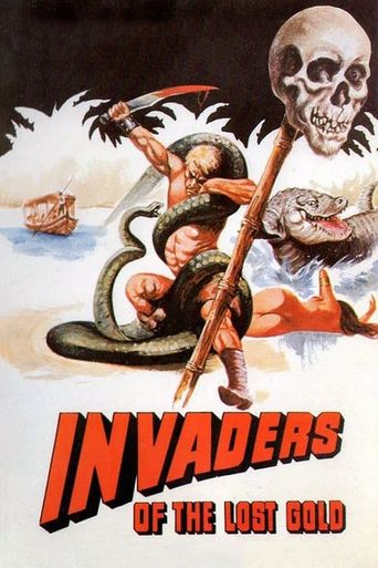  Invaders Of The Lost Gold Poster