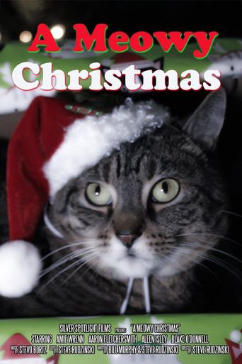  A Meowy Christmas Poster