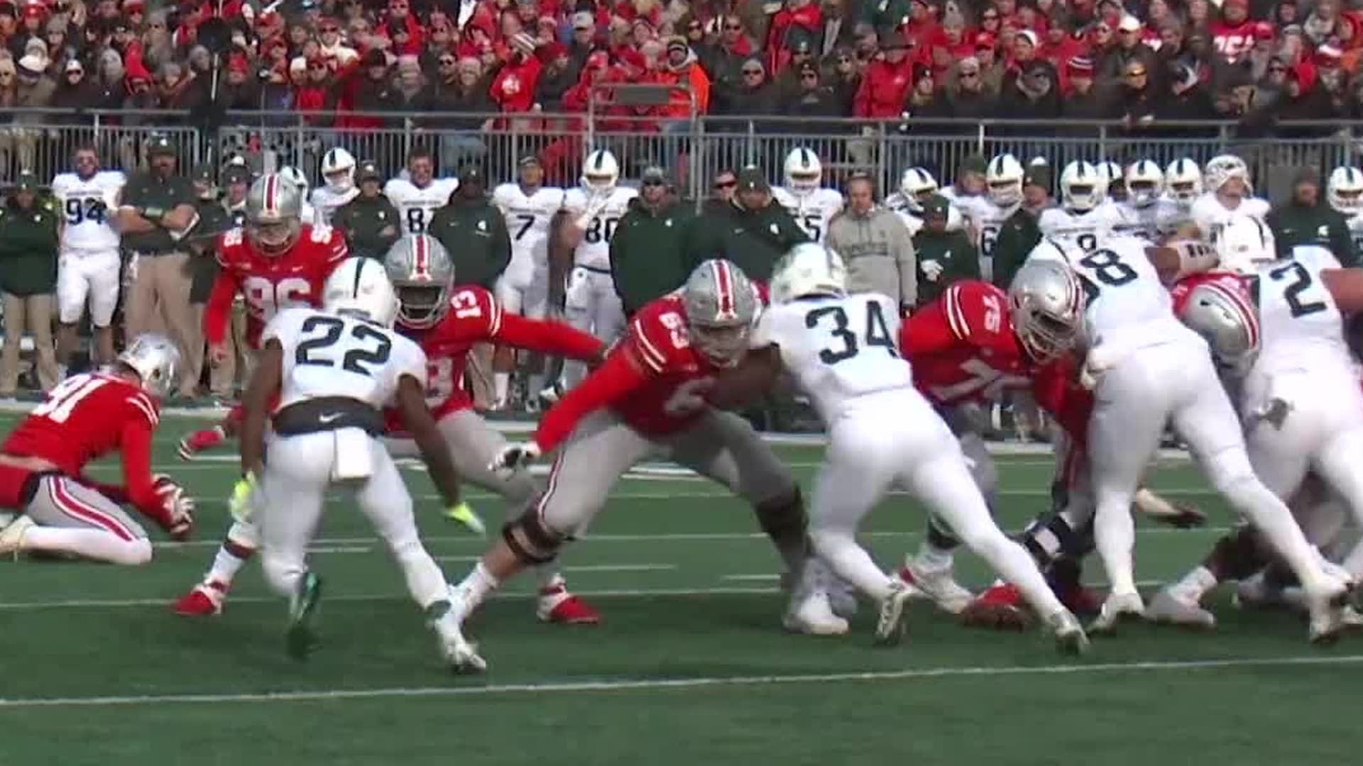 2017 Ohio State Season in Review Backdrop