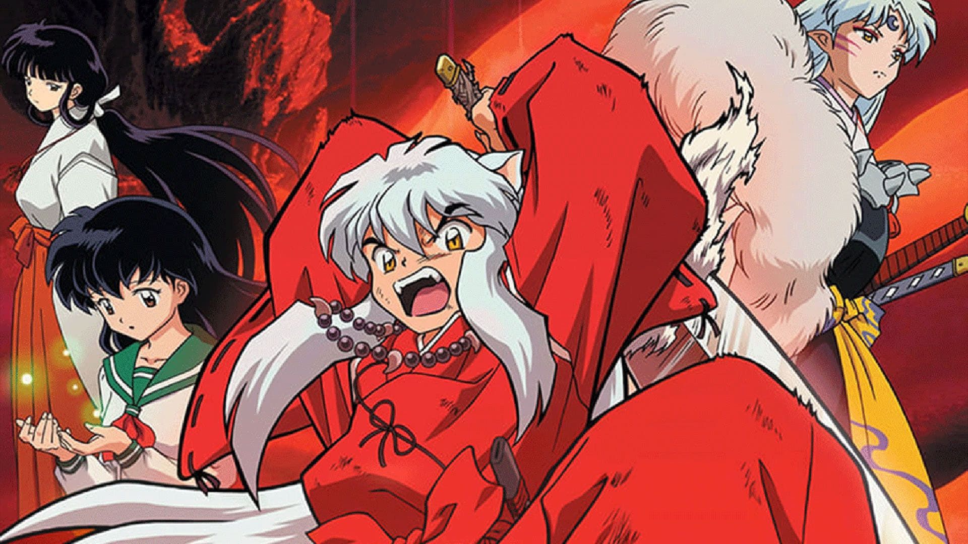 Inuyasha the Movie 4: Fire on the Mystic Island Backdrop