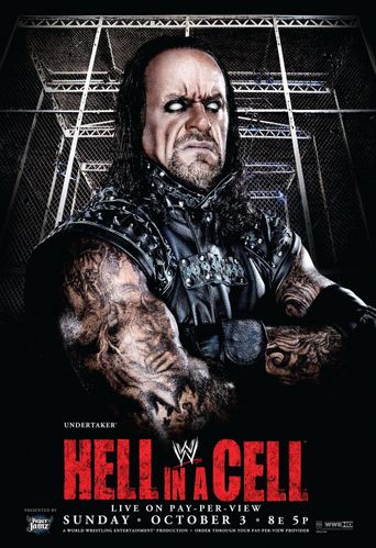  WWE Hell In A Cell 2010 Poster