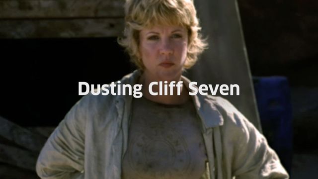 Dusting Cliff 7 Backdrop