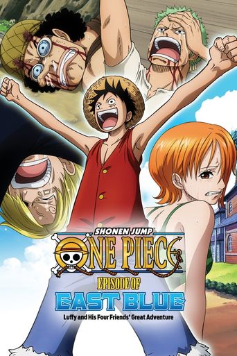  One Piece - Episode of East Blue: Luffy and His Four Friends' Great Adventure Poster