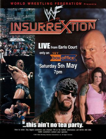  WWE Insurrextion 2001 Poster