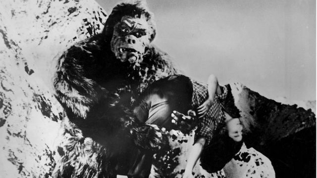 Beast Man Snow Man Backdrop