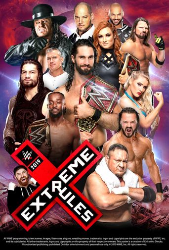  WWE: Extreme Rules Poster