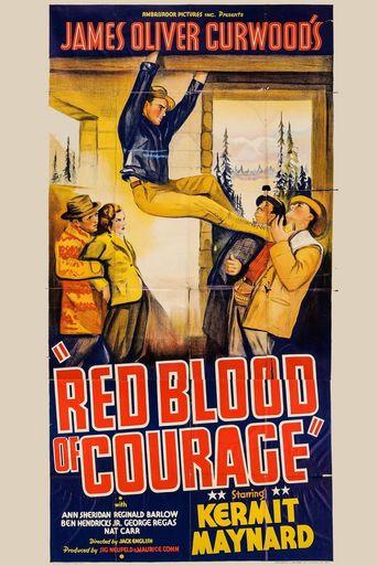  The Red Blood of Courage Poster
