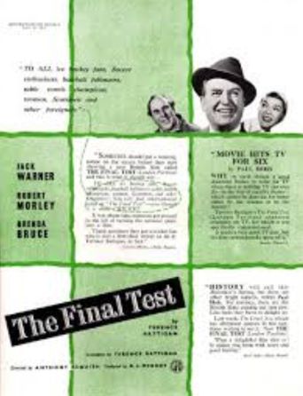  The Final Test Poster