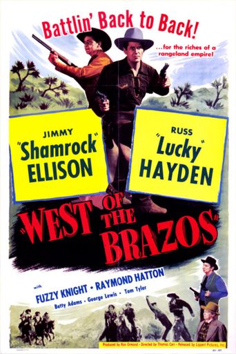  West of the Brazos Poster