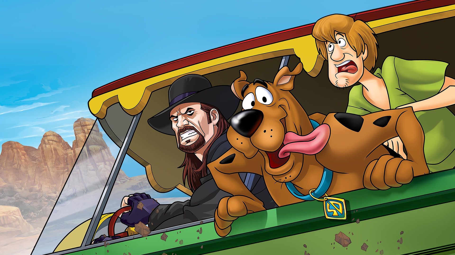 Scooby-Doo! and WWE: Curse of the Speed Demon Backdrop