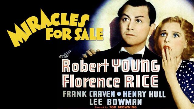 Miracles for Sale Backdrop