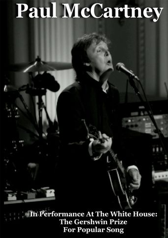  Paul McCartney In Performance at the White House Poster