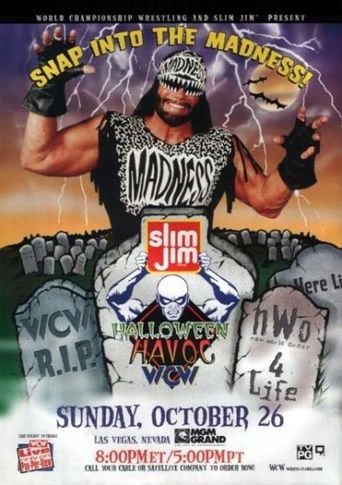  WCW Halloween Havoc 1997 Poster