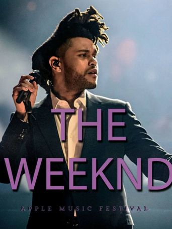 The Weeknd: Apple Music Festival Poster