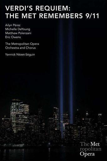  Verdi's Requiem: The Met Remembers 9/11 Poster