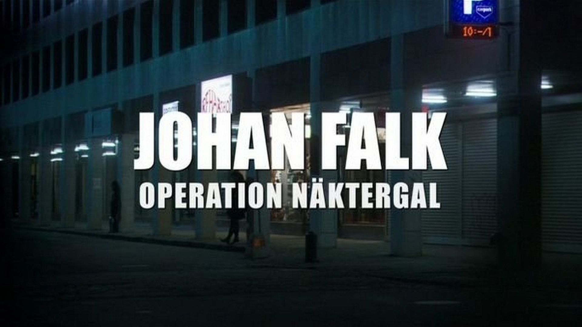 Johan Falk: Operation Näktergal Backdrop