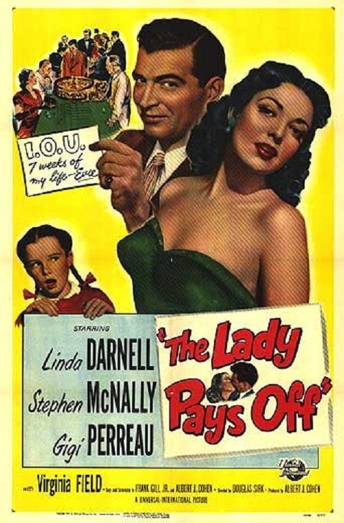 The Lady Pays Off Poster