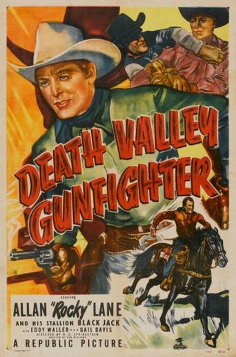  Death Valley Gunfighter Poster
