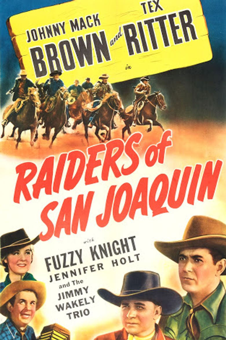 Raiders of San Joaquin Poster