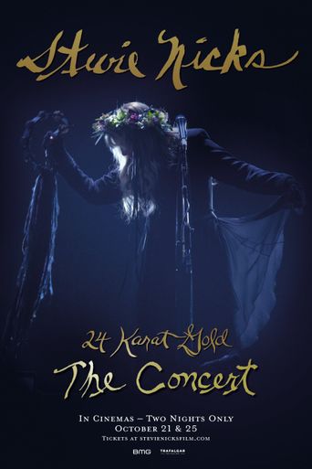  Stevie Nicks: Live In Concert The 24 Karat Gold Tour Poster