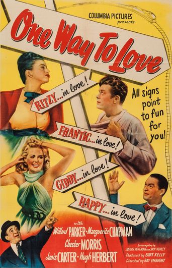  One Way to Love Poster