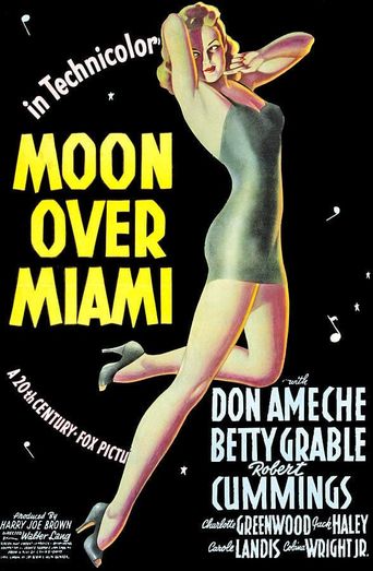  Moon Over Miami Poster