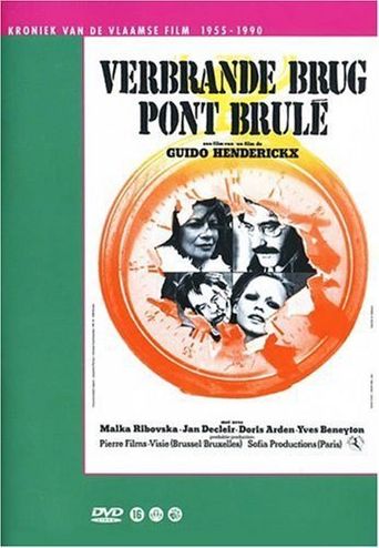 Verbrande brug Poster