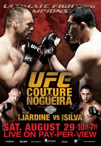  UFC 102: Couture vs. Nogueira Poster