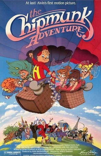  The Chipmunk Adventure Poster