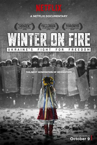  Winter on Fire: Ukraine's Fight for Freedom Poster