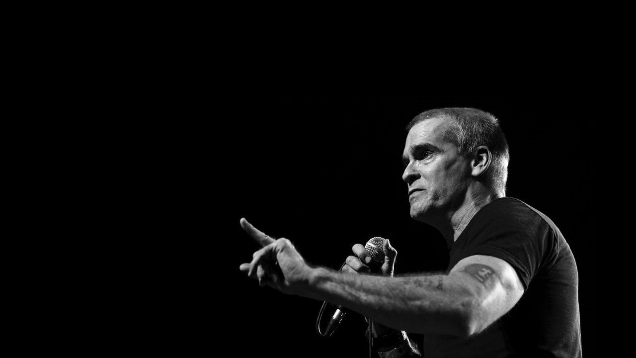 Henry Rollins: You Saw Me Up There Backdrop