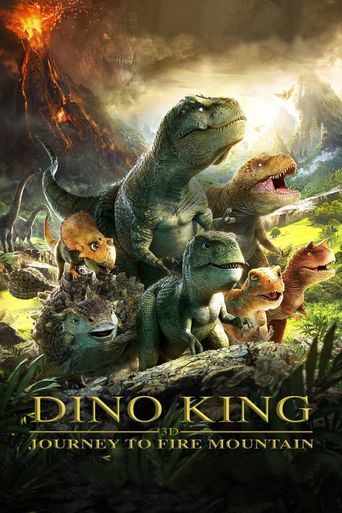  Dino King 3D: Journey to Fire Mountain Poster