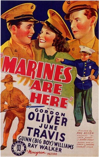  The Marines Are Here Poster
