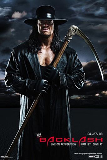  WWE Backlash 2008 Poster