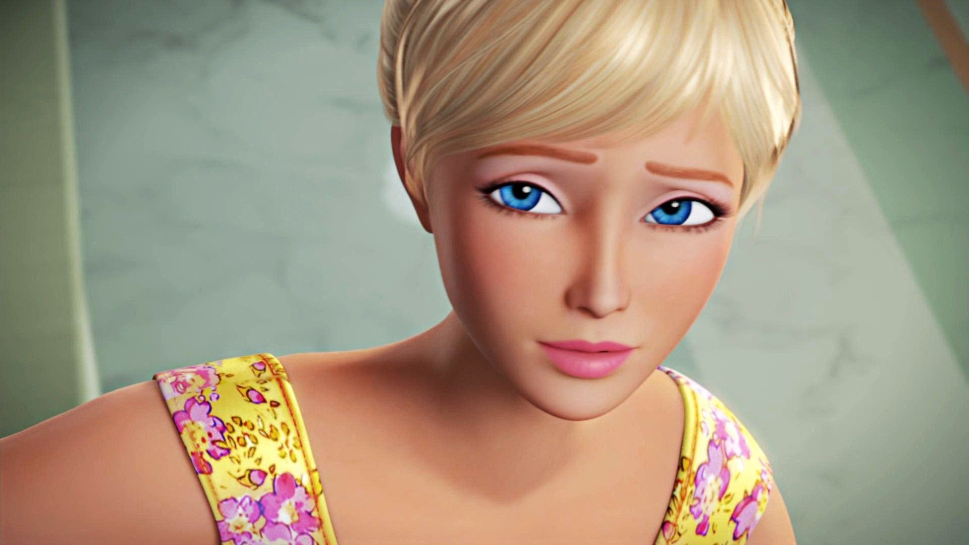 Barbie and the Secret Door Backdrop